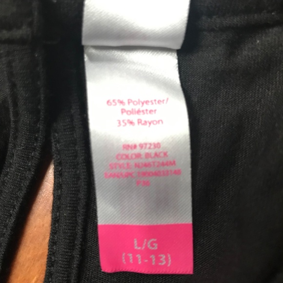 No Boundaries Halter Swing Tank Black NWT Size L/G 11-13 Juniors - Picture 8 of 10